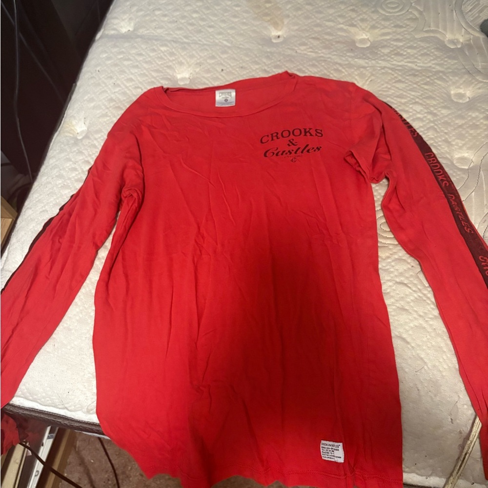 Crooks & Castles Bold Red Tee